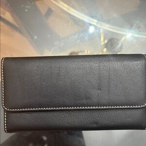 Black Leather Wallet